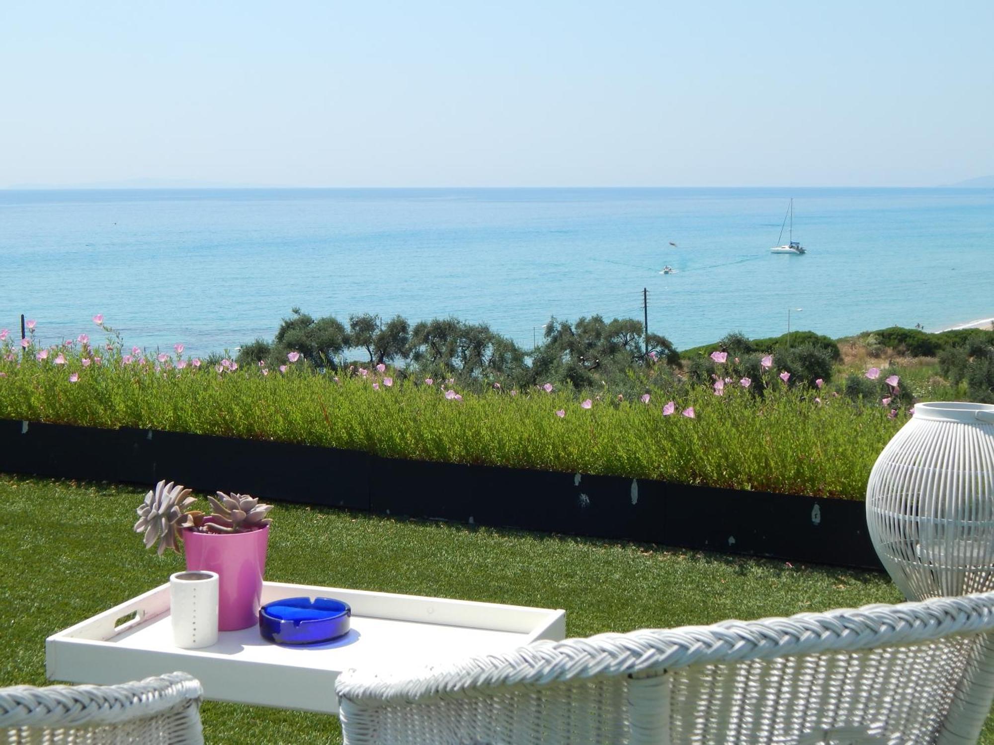Palmina Mare Villa And Studios 파랄리아 브라초우 외부 사진