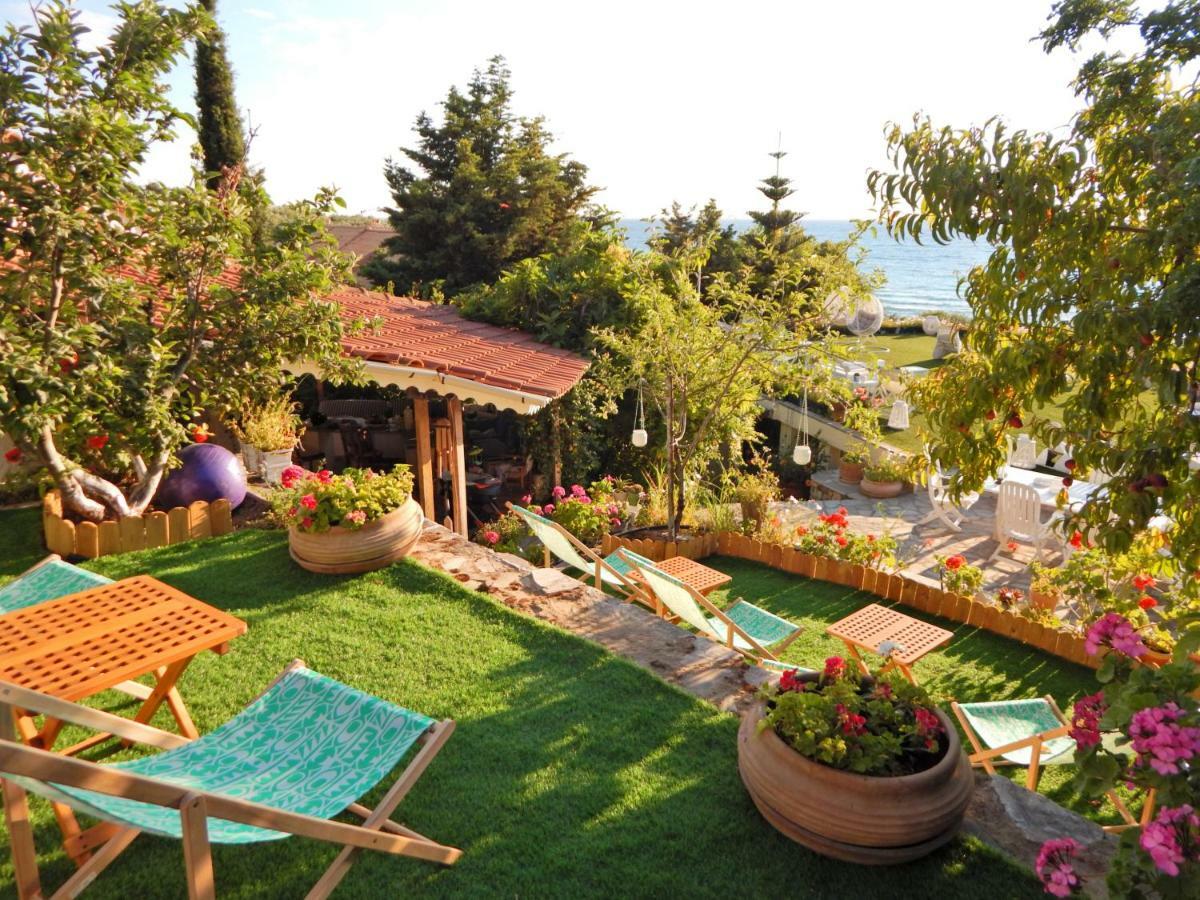 Palmina Mare Villa And Studios 파랄리아 브라초우 외부 사진
